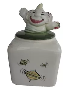 Vintage 50s Sierra Vista Ceramic Clown Jack in the Box Cookie Jar Creepy CA USA - Picture 1 of 10