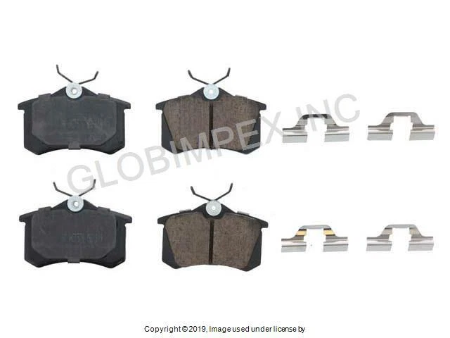 VOLKSWAGEN BEETLE GOLF JETTA (2011-2018) Brake Pad Set REAR AKEBONO EURO  - Image 1 of 1