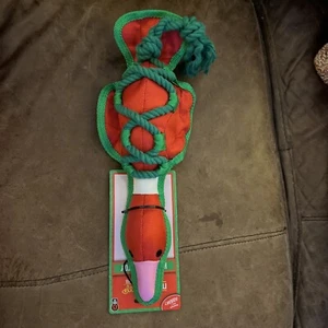 MultiPet  Holiday Duck Tough Dog Toy - Picture 1 of 6