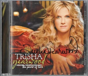 Trisha Yearwood Heaven Heartache and the Power of Love Autographed Signed CD - Picture 1 of 8