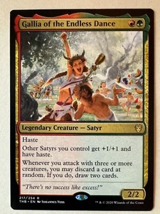 Gallia of the Endless Dance 217 Theros: Beyond Death MTG NM NP - Picture 1 of 1