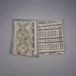 2x Swedish Inspired Hand Towels 100% Cotton • Made In India ~ 26" X 18" LOT OF 2 - Picture 1 of 3
