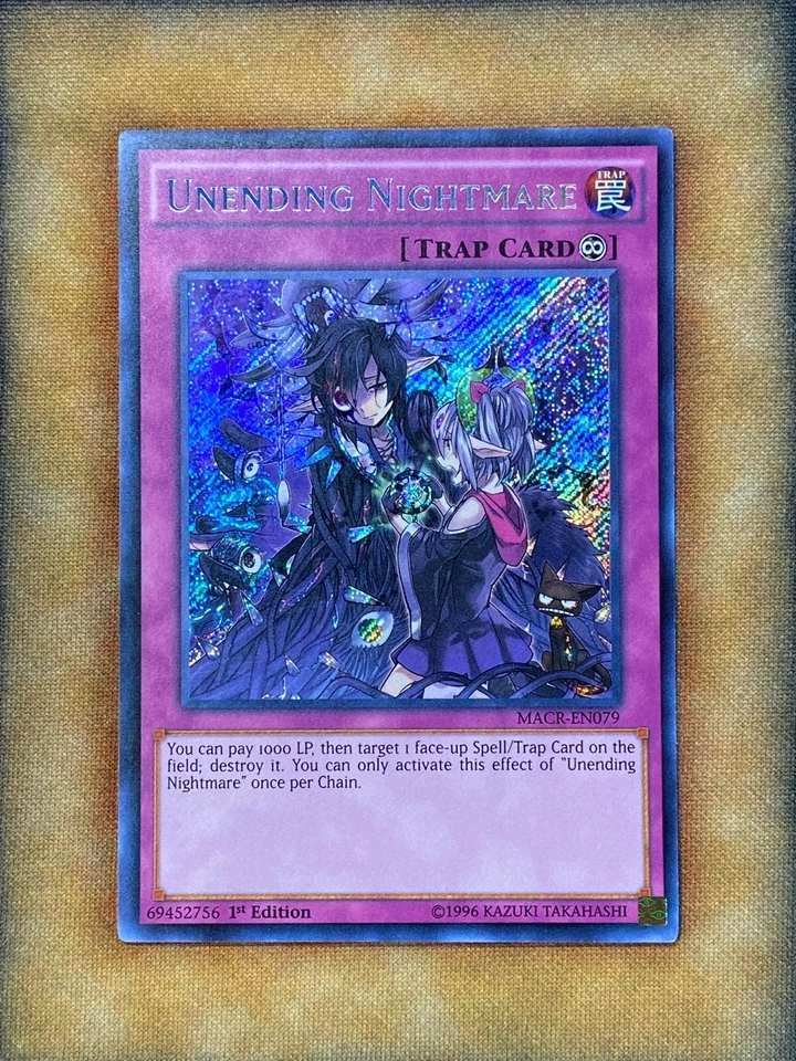 Yugioh Unending Nightmare MACR-EN079 Secret Rare 1st Ed NM - Image 1 of 1