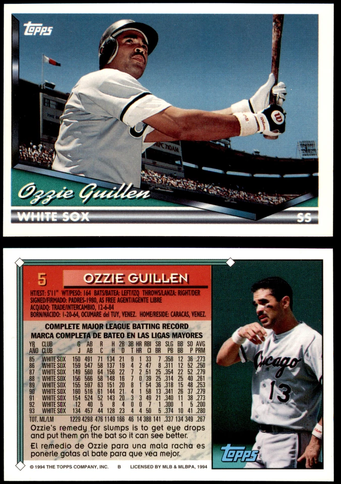 1994 Topps Spanish BB #251-500 - You Pick - Complete Your Set (F52) - Image 1 of 1