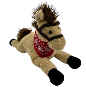 Whiskey Horse Plush in Bandana Western Farm Pony Ganz Stuffed Animal HTF - Picture 1 of 14