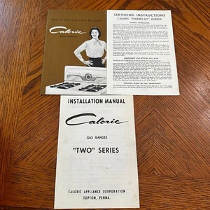 Manual de instalación de estufas de gas calórico - Serie DOS - Guía de electrodomésticos vintage - Imagen 1 de 13