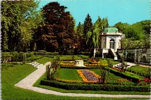 Postcard Sunken Gardens At The Elms Newport RI Rhode Island 6x4 - Picture 1 of 2