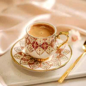 Ruya 12 Piece Porcelain Coffee Cup Set - Picture 1 of 4