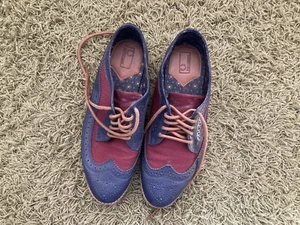 Fred Perry Damenschuhe, blau-rot, Gr. 38 - Bild 1 von 5