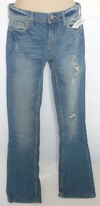 Aeropostale Damenjeans Skinny Boot Destroyed helle Waschung neu mit Etikett #2015 - Bild 1 von 4