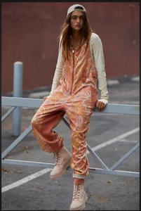 Free People Fast Track Printed Jumpsuit XS - Bild 1 von 1