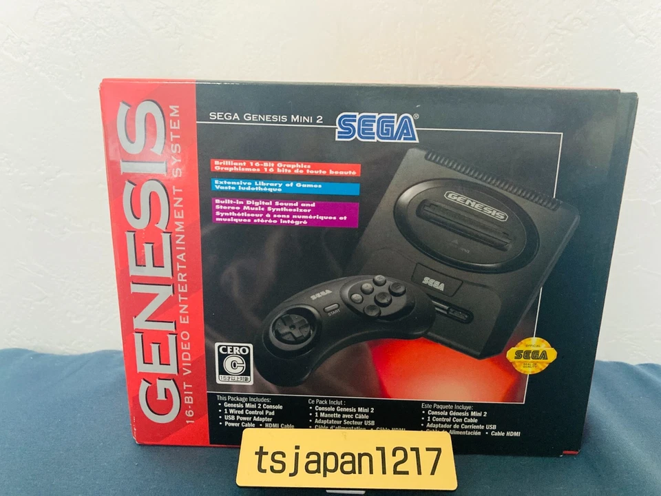 SEGA Genesis Mini 2 Versión Norteamérica Genesis Mega Drive Contiene 60 Juegos Foto 1 de 4