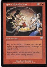 Kyren Negotiations *Uncommon* Magic MtG x1 Mercadian Masques SP