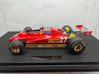 1:12 GP Replicas  Ferrari 126 C2 - 1982 - GP San Marino #27 Gilles Villeneuve - Immagine 1 di 4
