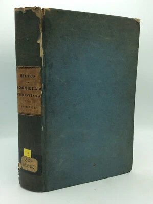 DE DOCTRINA CHRISTIANA - John Milton - 1827 - Latin text, Paradise Lost poet - Image 1 of 4