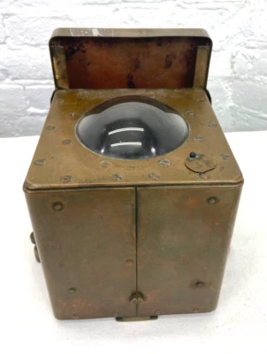 Vintage John E. Hand & Sons Co Model LMC-101-D Maritime Copper Cased Compass - Image 1 of 4