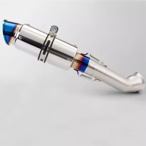For Ducati Hyperstrada 821 2013-18 motorcycle exhaust pipe silencer exhaust pipe - Picture 1 of 4