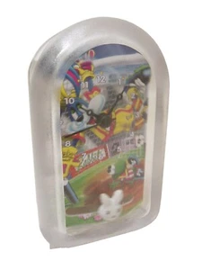 (XY009) RELOJ PIE PARED Y SOBREMESA MESITA MESILLA INFANTIL PENDULO BLANCO - Imagen 1 de 5