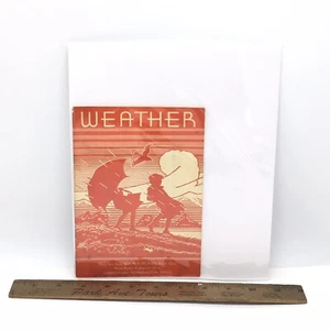 Weather Book Unit Two Science Stories Book One Curriculum Foundation Series1935 - Picture 1 of 4