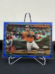 Serie de actualización cromada Topps 2024 - refractor RayWave azul #USC54 Ramón Urias/150 - Imagen 1 de 3