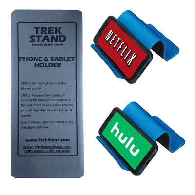 Trek Stand Universal Cellphone Holder for Airplane, Travel, Hotel, Flying - Image 1 of 4