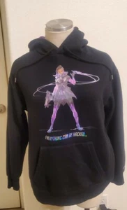 JINX Overwatch SOMBRA Black Hoodie Sweatshirt Size . MED - Picture 1 of 6