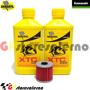 KIT OLIO + FILTRO OLIO BARDAHL XTC C60 10W40 KAWASAKI 250 KLT C PRAIRIE 1984 - Imagen 1 de 1