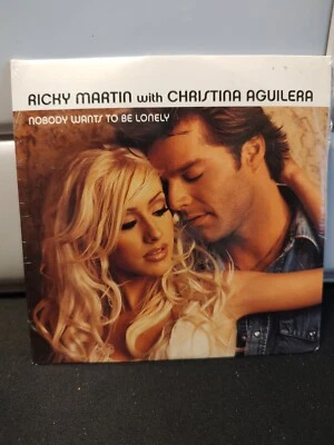 Ricky Martin & Christina Aguilera Nobody Wants To Be Lonely CD New Sealed - Image 1 of 2