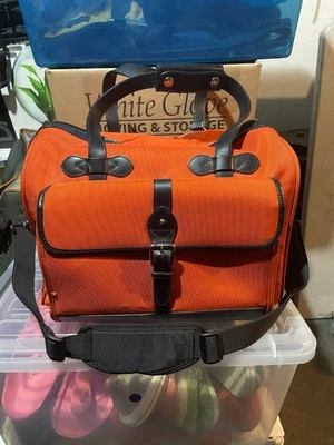 Bolso de Lona Ralph Lauren Polo Clásico Viajero Rojo Fin de Semana Equipaje de Mano Foto 1 de 4