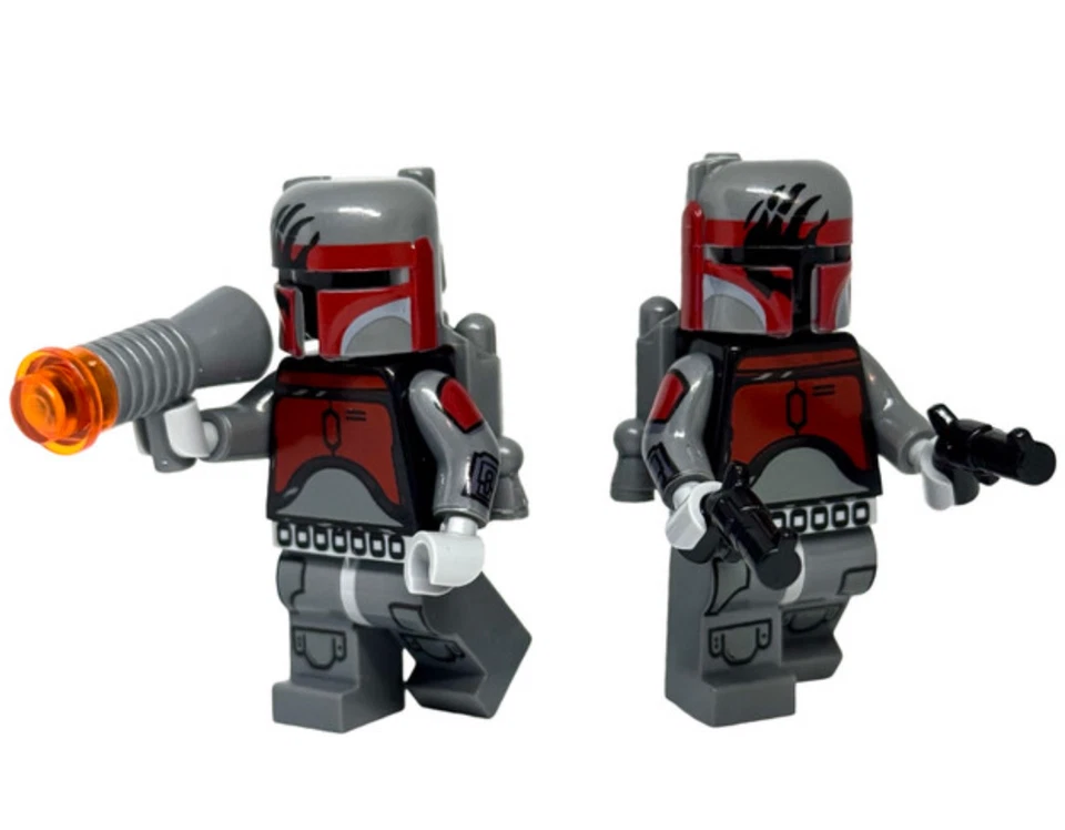 Minifiguras Mandalorianas Retro - Reloj de la Muerte de Maul Supercomandos Star Wars Lego Foto 1 de 2