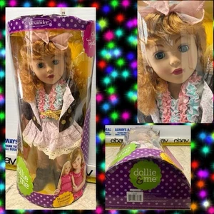 Muñeca rubia fresa rizada Madam Alexander DOLLIE & ME 18" nueva en caja - Imagen 1 de 13