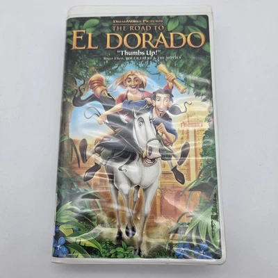 The Road to El Dorado (VHS, 2000, Clam Shell) Tested - Fast Shipping  - Image 1 of 4