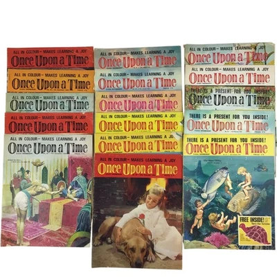 Once Upon A Time Magazine Vintage x16 Issues 40 to 55 1969 1970 - Image 1 of 4