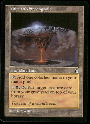 1x Volrath's Stronghold - Stronghold - NM-Mint - MTG - Image 1 of 2