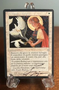 MTG Swords To Plowshares Signed Kaja Foglio Artist Proof Italian Ice Age AP - Picture 1 of 2