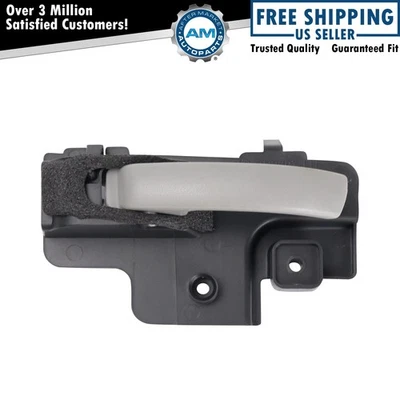 Maçaneta interna esquerda preta para Jeep Compass Patriot 2007 - Imagem 1 de 4