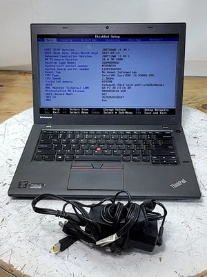 Portátil Lenovo ThinkPad T450 20BV000AUS Intel I5-5300U 8 GB 500 GB VER NOTAS Foto 1 de 4
