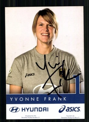 Yvonne Frank Hockey Nationalmannschaft Original Signiert + A 254682 - Bild 1 von 2