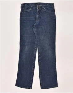 ARMANI Womens Straight Jeans W30 L29 Blue Cotton BP29 - Picture 1 of 3
