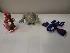 2000 Nintendo Pokémon Combat 4" Figura Graveler Hasbro, Kyogre 2003,2003 Groudon - Imagen 1 de 20