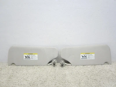 2006 - 2008 MERCEDES BENZ R350 / R500 / W251 OEM L & R BIEGE SUN VISOR SET #3F-7 - Image 1 of 3