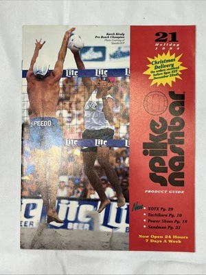 Catálogo Spike Nashbar Holiday 1994 Voleibol Karch Kiraly Speedo AVP De colección Foto 1 de 4