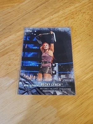 WWE 2017 Women's Division MATCHES and MOMENTS WWE-5 Becky Lynch - Image 1 of 2