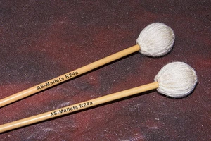 AS-Mallets R24a • Medium-harter Allround-Marimba-Schlegel Mallets (ein Paar) - Bild 1 von 2