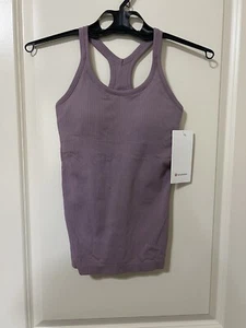 Lululemon Women's Ebb to Street Tank Size 4 Lavender Lux NWT - Picture 1 of 5