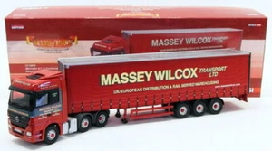 Corgi 1/50 Scale CC13819 - Mercedes Actros Curtainside - Massey Wilcox - Picture 1 of 5