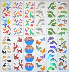 Mrs Grossman 2 x 6 inch Full Sheets off Rolls. Animals Theme (#1) *Your Choise*  - Bild 1 von 22