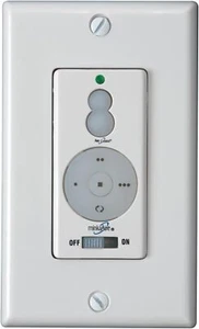 Minka Aire Wall Control White Switch For Select Fans Three Speed Light Dimming - Picture 1 of 9