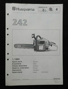 Las mejores ofertas en Manuales y libros de equipo pesado Husqvarna | eBay