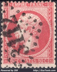 FRANCE N° 24 AVEC OBLITERATION GC 3112 RENNES ILLE ET VILAINE A VOIR - Picture 1 of 2